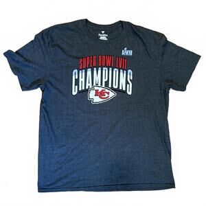 Fanatics KC Chiefs Super Bowl LVII roster tee –‎ Men’s 2XL